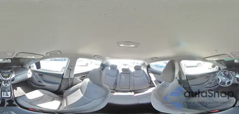 2012 Hyundai Elantra Gls из США, поврежденный, VIN 5NPDH4AE1CH095185